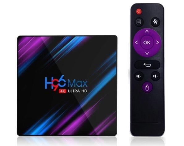 Purple Rain Design Smart Android TV Box Home Electronic Accessories