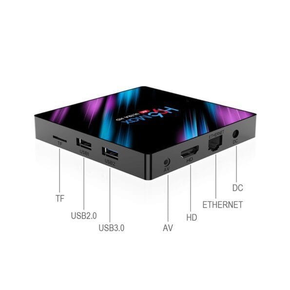 Purple Rain Design Smart Android TV Box Home Electronic Accessories