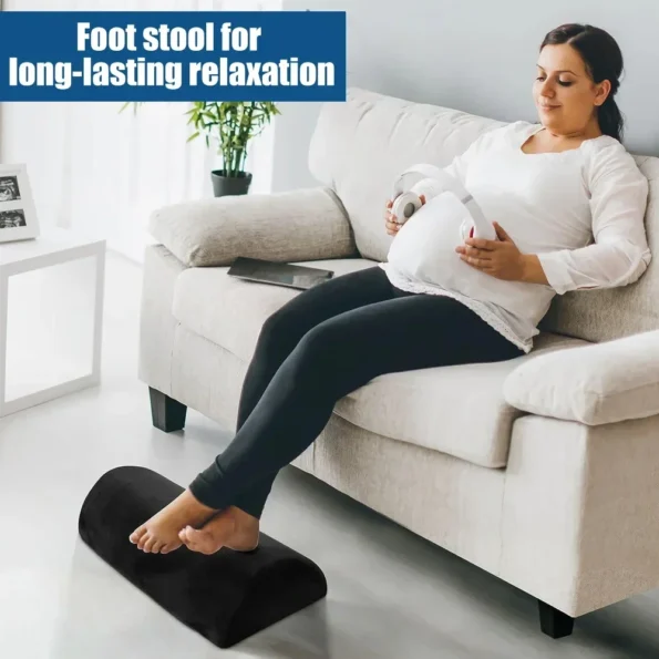 1PCS Foot Rest for Under Desk At Work, Office Desk Accessories Foot Stool for Office, Car, Home To Foot Support and Relax Ankles 1PCS Personal Care Appliances