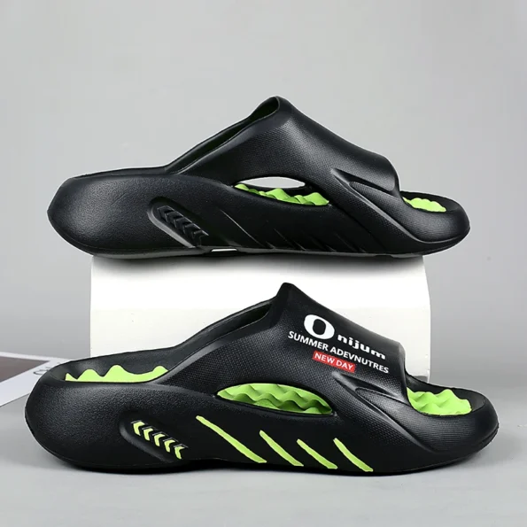 New Massage Indoor Outdoor Beach Slides Slippers  For Men 38-47 Woman Slippers & Flats