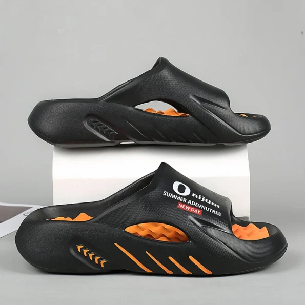 New Massage Indoor Outdoor Beach Slides Slippers  For Men 38-47 Woman Slippers & Flats
