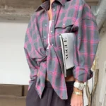 2024-Oversized-Plaid-Shirt-Autumn-Winter-Women-Vintage-Long-Sleeve-Fashion-Loose-Lapel-Pocket-Shirt-Fit.webp