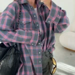 2024-Oversized-Plaid-Shirt-Autumn-Winter-Women-Vintage-Long-Sleeve-Fashion-Loose-Lapel-Pocket-Shirt-Fit.webp