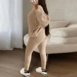 2024-Winter-Two-Piece-Sets-Women-Clothing-Autumn-Fashion-Casual-Solid-Round-Neck-Pullover-Loose-Pit.webp