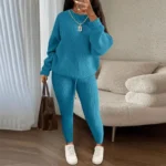 2024-Winter-Two-Piece-Sets-Women-Clothing-Autumn-Fashion-Casual-Solid-Round-Neck-Pullover-Loose-Pit.webp