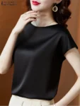 2024-ZANZEA-Summer-Fashion-Blouse-Elegant-Short-Sleeve-Satin-Shirt-Women-Stylish-OL-Work-Shirt-Female.webp