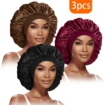3pcs-Women-s-Fashion-Bonnet-Large-Wide-Edge-Elastic-Hat-Casual-Sports-Silk-Smooth-Suitable-for.webp
