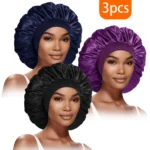 3pcs-Women-s-Fashion-Bonnet-Large-Wide-Edge-Elastic-Hat-Casual-Sports-Silk-Smooth-Suitable-for.webp
