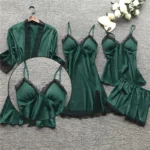 4-Pieces-Women-s-Sexy-Lace-Pajamas-Fashion-V-Neck-Gown-Comfort-Pajamas-Pajamas-Pajamas-With.webp