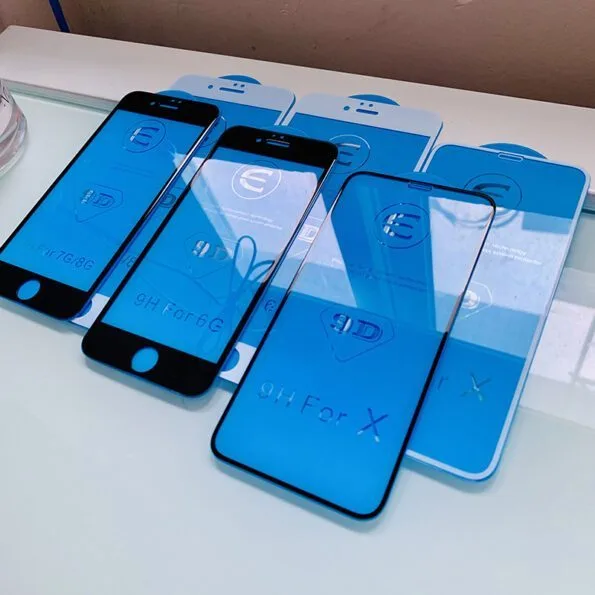 9D Protective Glass for iPhone Cases & Covers