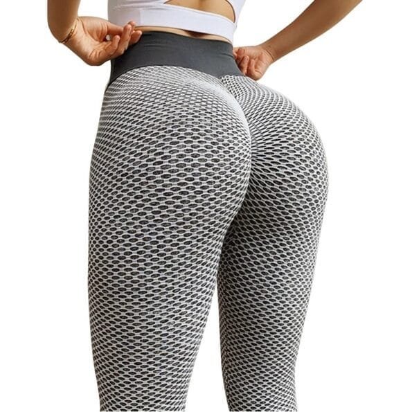 Grid Breathable Tights for Women Leggings