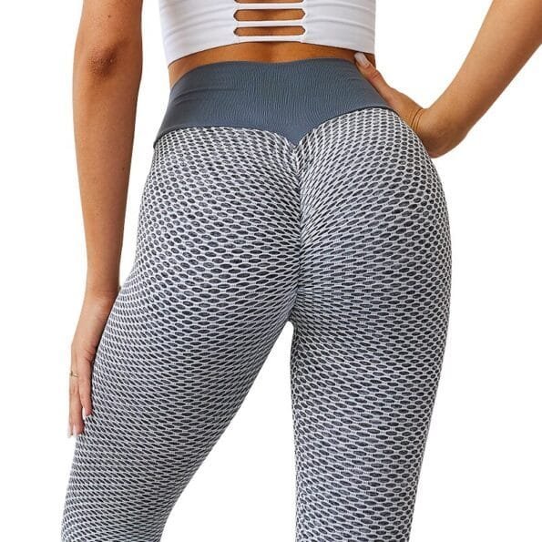 Grid Breathable Tights for Women Leggings