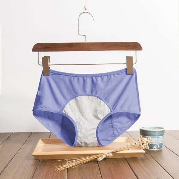 Women’s Leak-Proof Menstrual Panties 3 pcs Set Girls Underwear