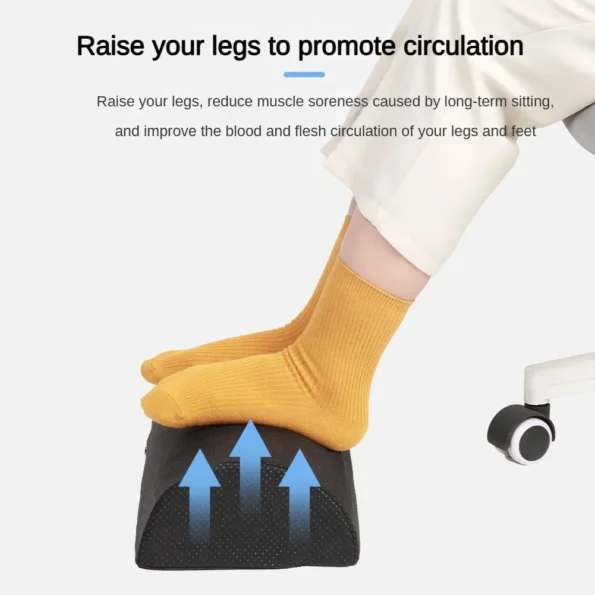 Comfort Foot Rest Under Desk All-Day Pain Relief & Leg Support Stool Under Desk Foot Rest Ergonomic for Home Office Work, Gaming All-Day Personal Care Appliances