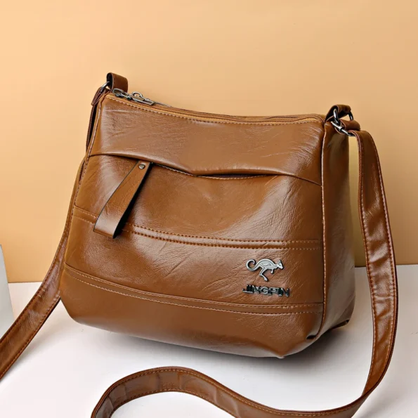 Elegant Leather One Shoulder Handbag Shopping Bag  Women’s Fashion Handbag Sheepskin grain Beautiful Lady Crossbody Bag Beautiful Crossbody Bags