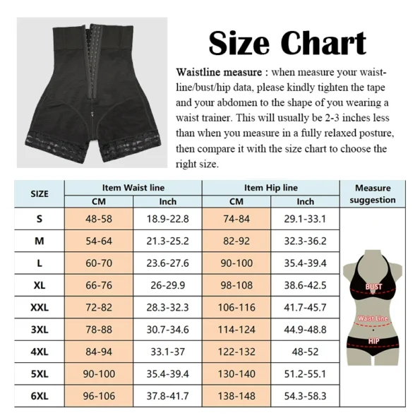 High Waist Shaper Panties Hip Buttock Lifter Belly Control Shorts Sexy Lace Shapewear Intimate Underwear Slimming Girdles for Women Buttock Girls Underwear