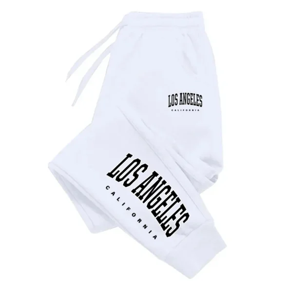 Sweatpants Elastic waist Casual Outdoors Jogging Pants High Quality Fashion Versatile Sport Trousers for Women and  Men Angeles Pants & Capris