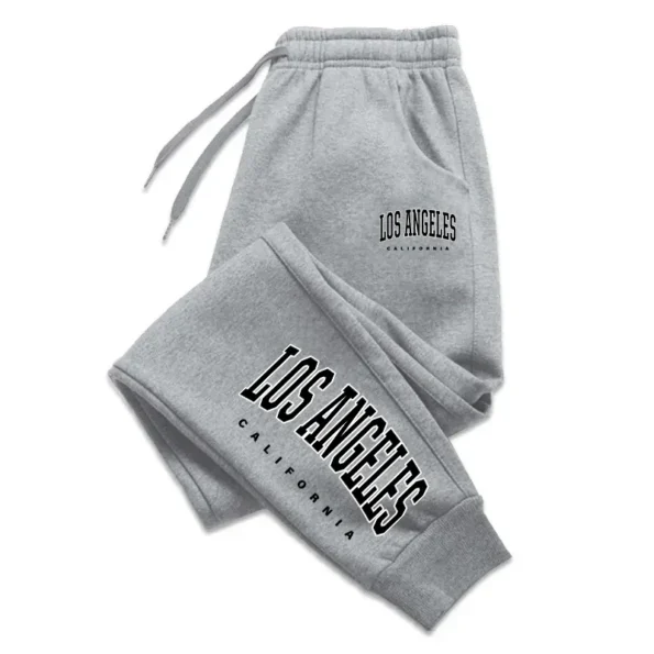 Sweatpants Elastic waist Casual Outdoors Jogging Pants High Quality Fashion Versatile Sport Trousers for Women and  Men Angeles Pants & Capris