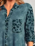 Plus-Size-Casual-Blouse-Women-s-Plus-Colorblock-Leopard-Print-Ribbed-Long-Sleeve-Button-Up-Lapel.webp