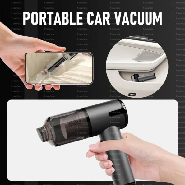 Powerful Car Vacuum Cleaner Wireless Blowing Suction High Power Vehicle laptop Multifunction Portable Vacuum Cleaner for car Blowing Motorcycle Accessories & Parts