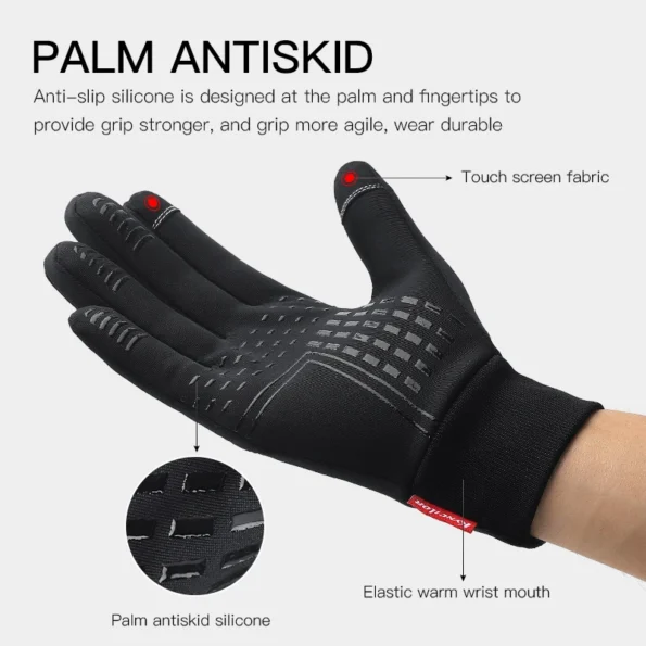 Winter Outdoor Sports Running Glove For Men and Women Knitted Magic Gloves Finger Man Gloves & Mittens