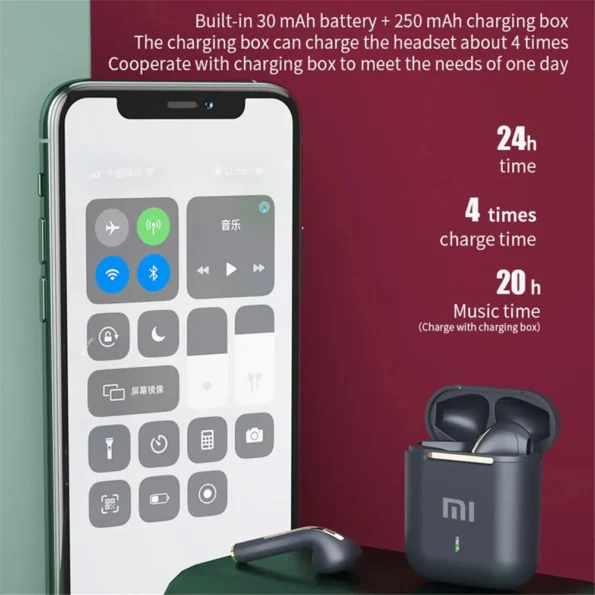 Xiaomi J18 Wireless Earphone HiFI In-ear Stereo with Microphone Bluetooth Touch Waterproof Noise-cancelling Various Headphones – AliExpress 44 Earphone Earphones & Headphones