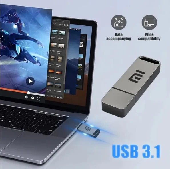 Xiaomi USB 3.1 Flash Drive 16TB High-Speed Transfer Pen Drive Storage Devices For Computer 16tb USB Flash Drives