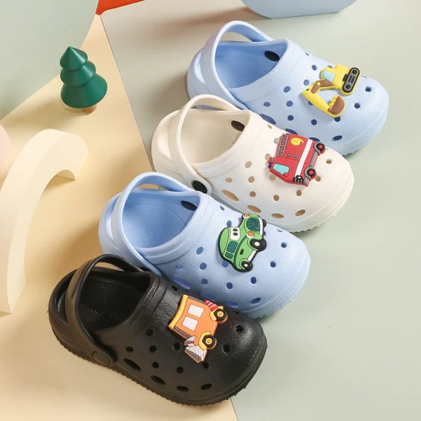 Baby Garden Anti-Slip Thick Sole Beach Slides Childrens Casual Shoes