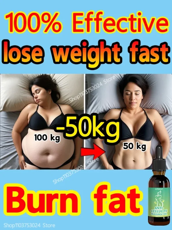 Anti Cellulite Weght Loss Massage Oil allowing Health Care Products