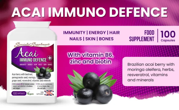 Acai Immuno Defence Energy Antioxidants